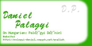 daniel palagyi business card
